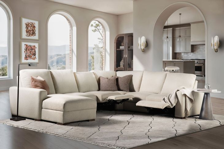 Modern Mood Dark Brown And White Round Accent Table