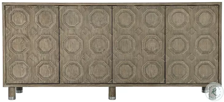 Alhambra Aspen Oak 2 Drawer Credenza