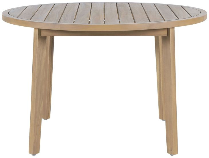 Arden Natural Outdoor Round Dining Table