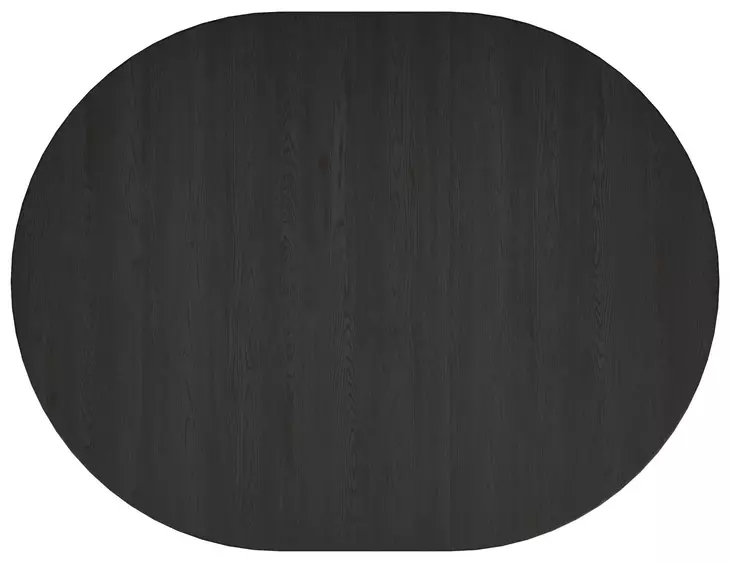 Atrium Black Extendable Round Dining Table