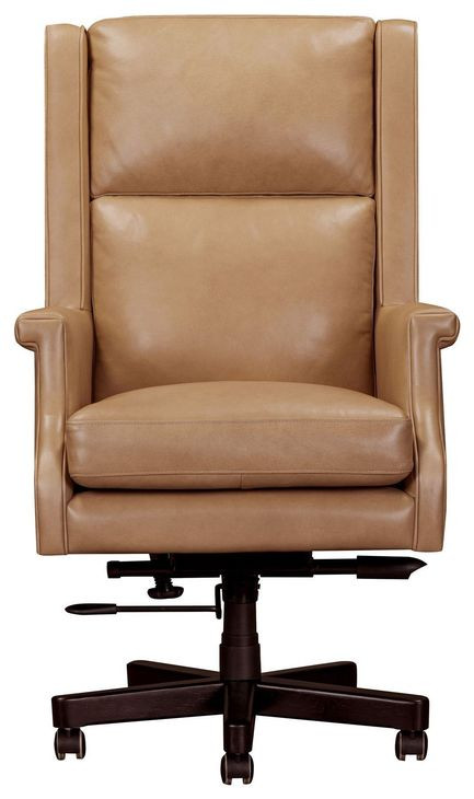 DC 132 RECL GCH Renaissance Clay Leather Upholstered Desk Chair