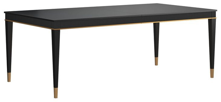 Boulevard Raven Black Rectangular Dining Room Set