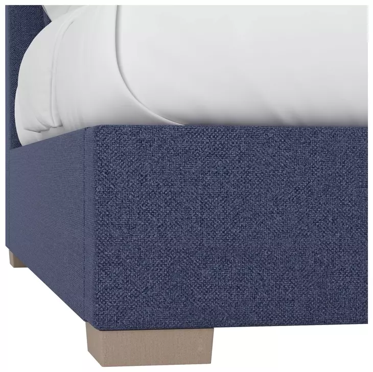 Grant Eclipse Performance Fabric King Upholstered Pillow Back Shelter Bed