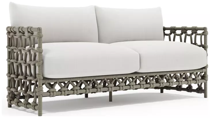 Nodi Gray Outdoor 73" Sofa