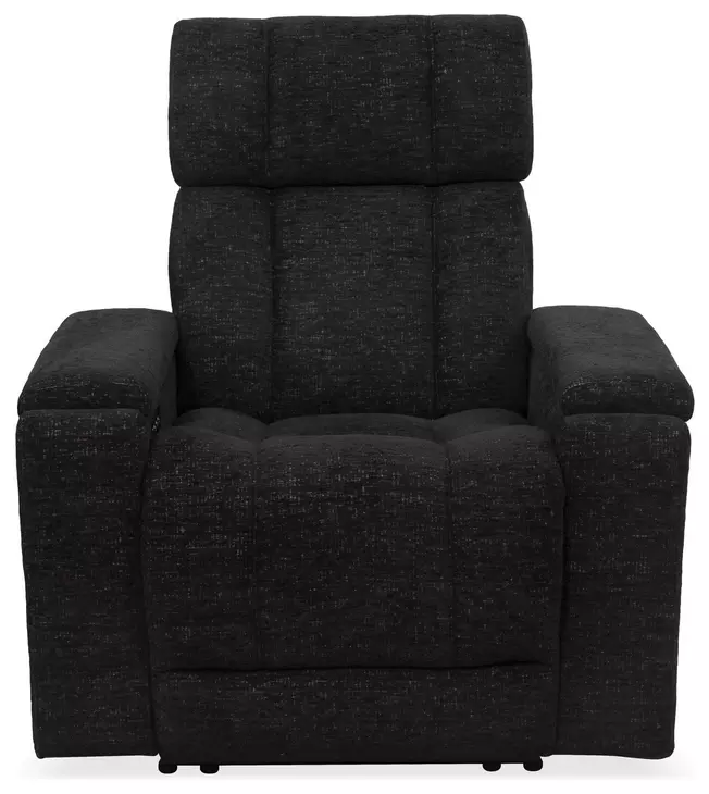 Phoenix Cabot Ebony Zero Gravity Power Recliner with LED and USB Charging