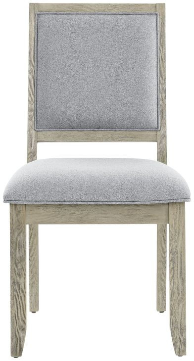 Carena Brown Upholstered Side Chair Set of 2