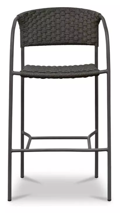 Zola Dark Brown Outdoor Bar Stool
