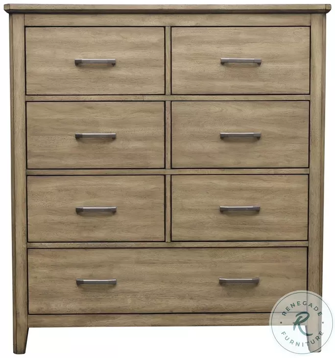 Geo Heights Butterscotch 7 Drawer Chest