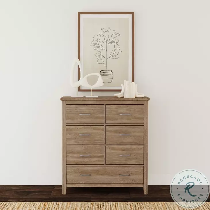 Geo Heights Butterscotch 7 Drawer Chest