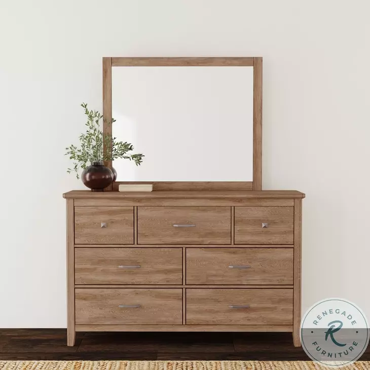 Geo Heights Butterscotch Dresser