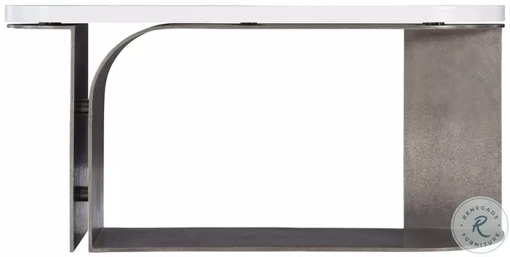 Catalina White Plaster 64" Console Table