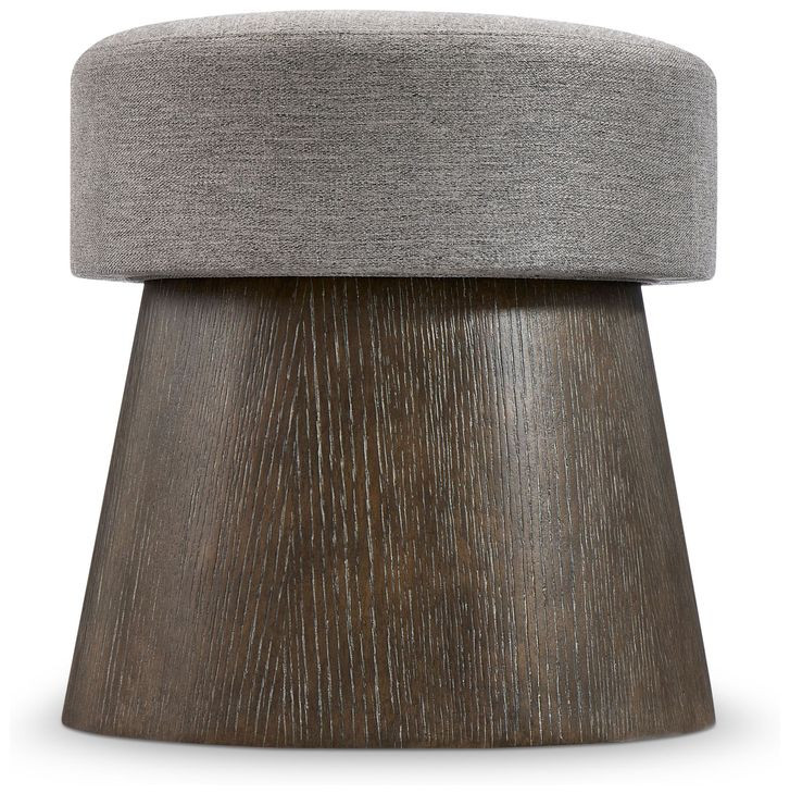Linea Grey Round Bench