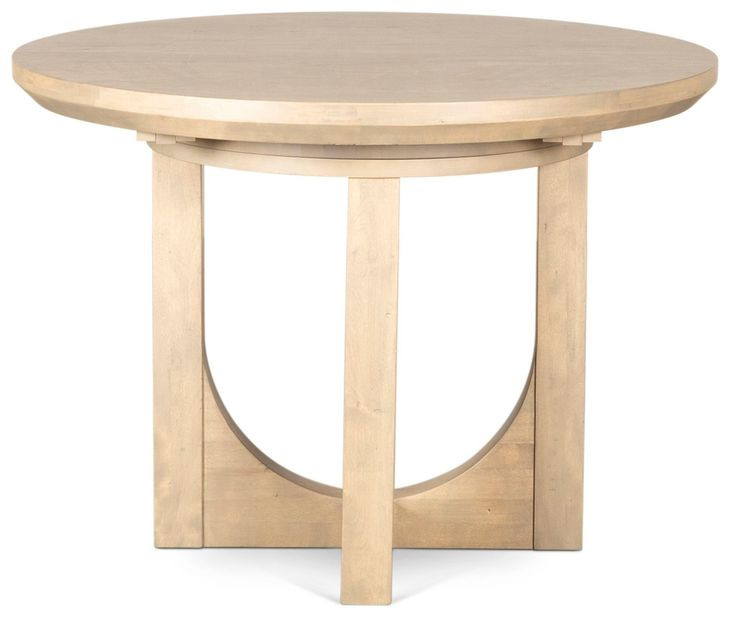 Valencia Gray Birch 60" Extendable Oval Dining Table