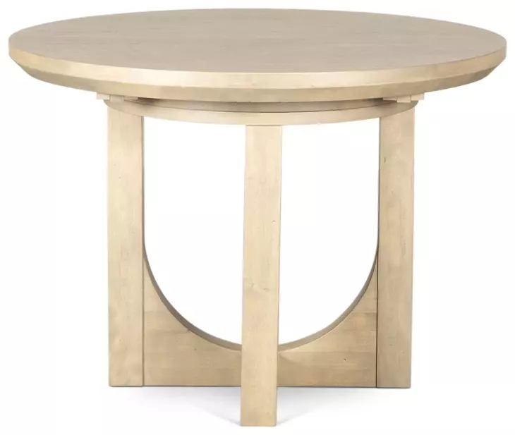 Valencia Gray Birch 60" Extendable Oval Dining Table
