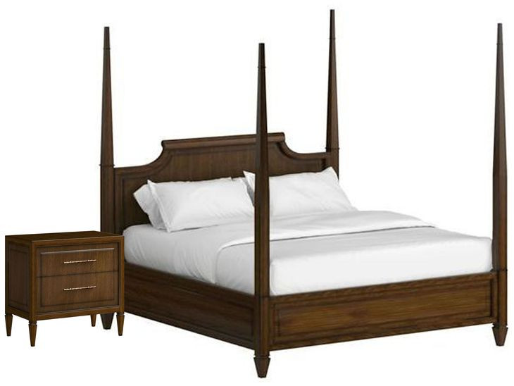 Eave Brown Poster Bedroom Set