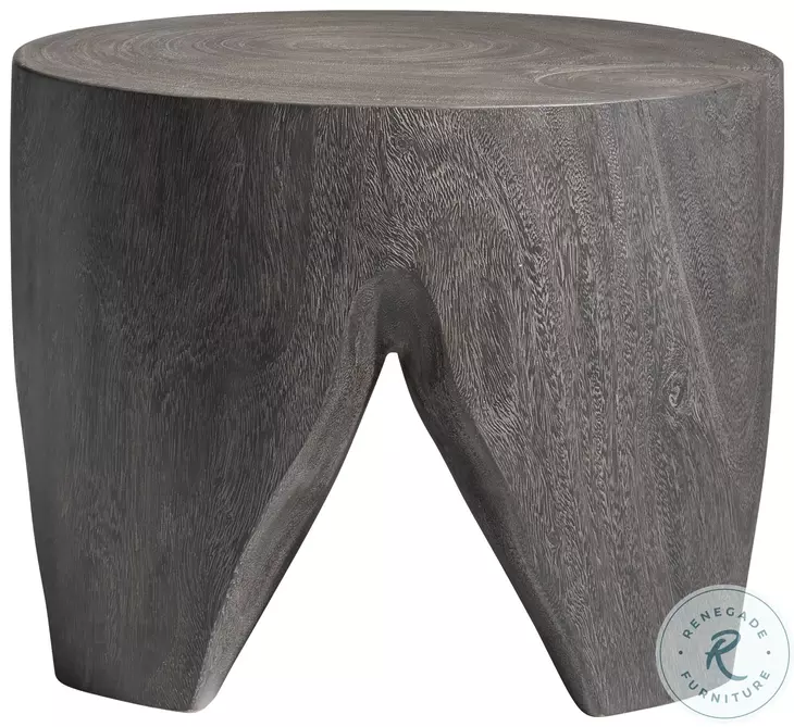 Kateri Smoked Truffle Accent Table