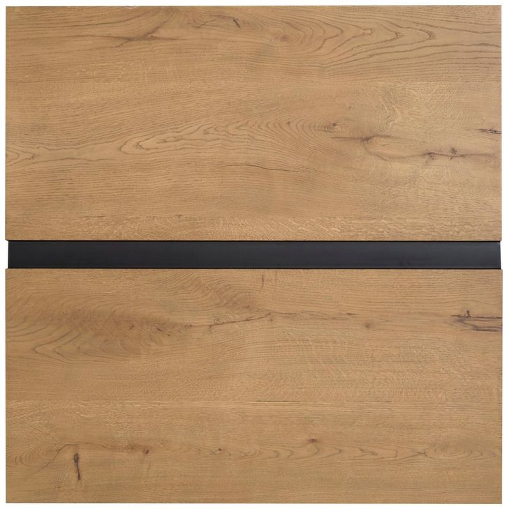 Ripley Rustic Caramel and Dark Bronze Square Cocktail Table