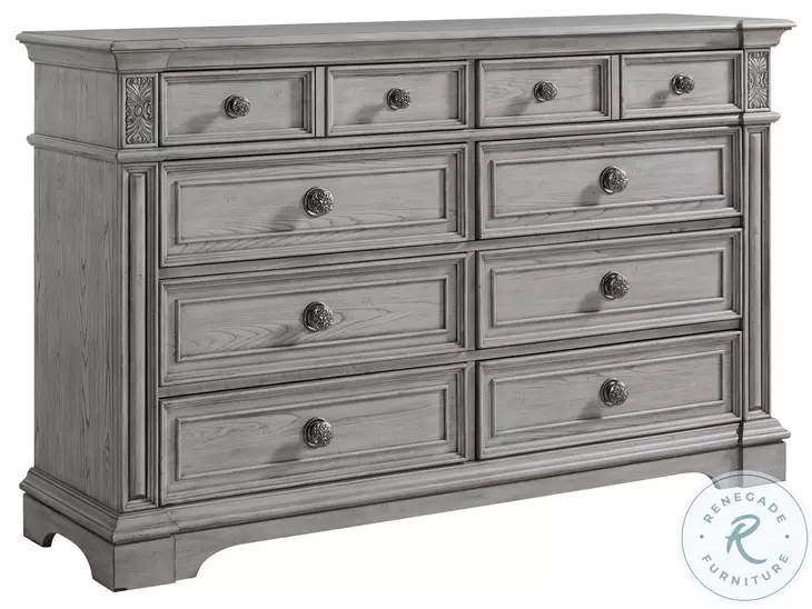 Brookstone Aged Grey 9 Drawer Dresser