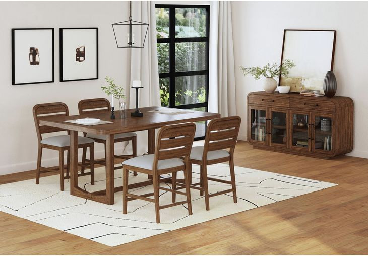 Thorin Brown Counter Height Dining Room Set