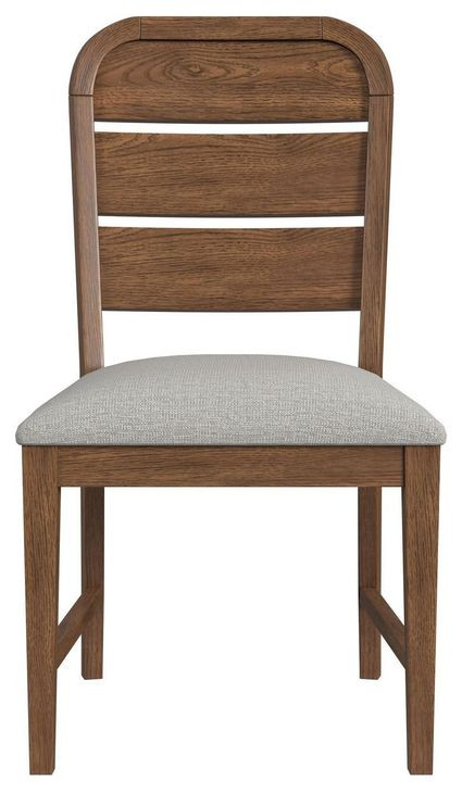 Thorin Light Gray Upholstered Dining Side Chair Set of 2