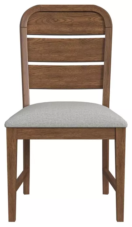 Thorin Light Gray Upholstered Dining Side Chair Set of 2