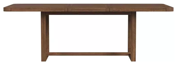 Thorin Brown 90" Extendable Rectangular Dining Table