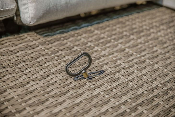 Antigua Multi Colored 77" Outdoor Sofa