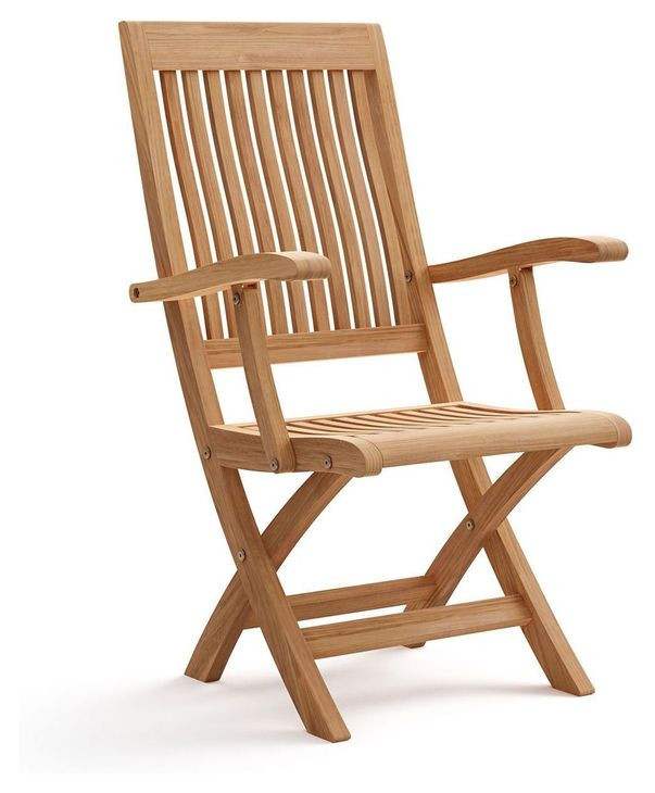 Nusa Natural Folding Outdoor Armchair