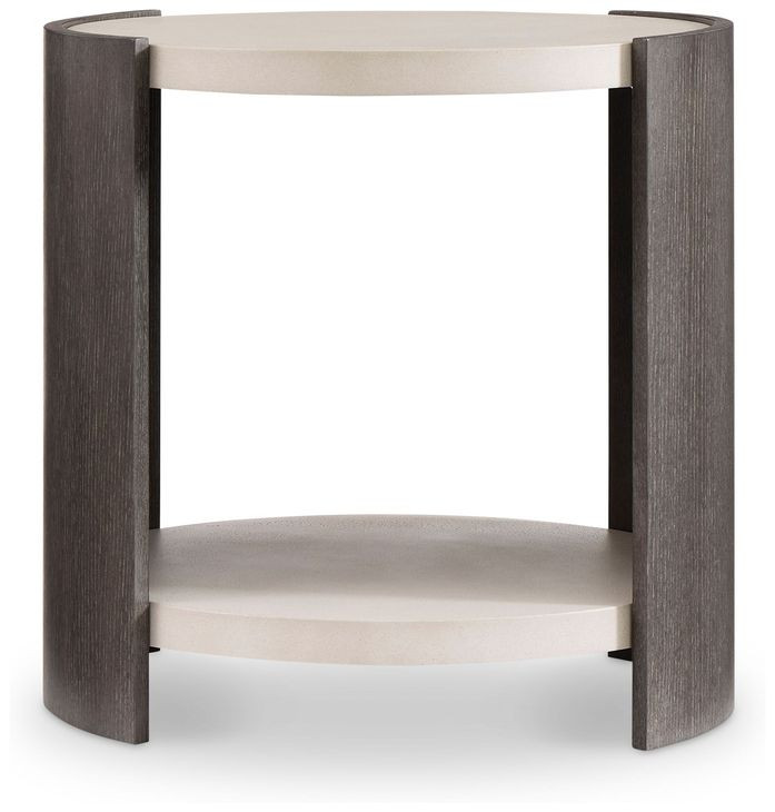 Prado Buff And Porcini Side Table