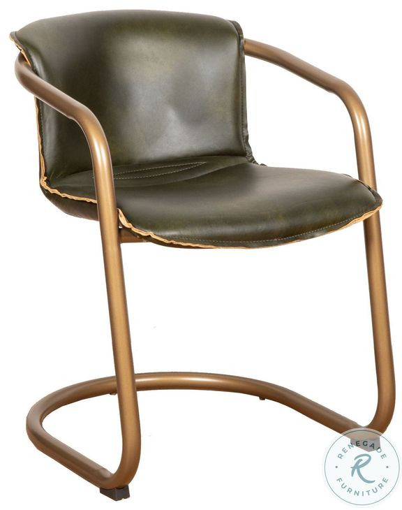 Pasadena Antique Gold 70" Oval Marble Top Dining Room Set