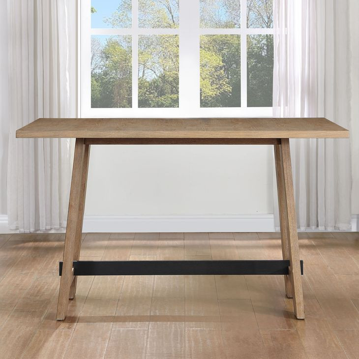 Aubrey Brown Counter Height Dining Room Set