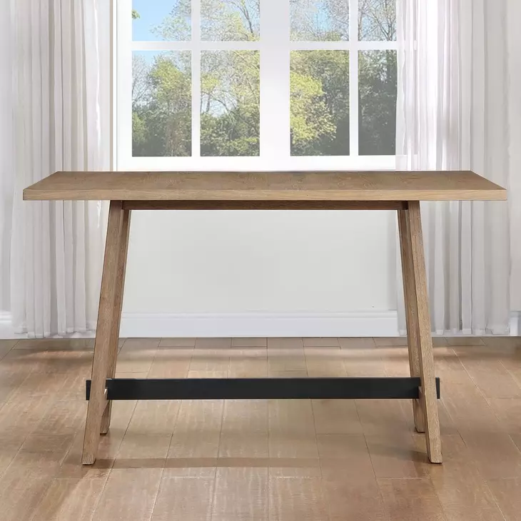 Aubrey Brown Counter Height Dining Room Set