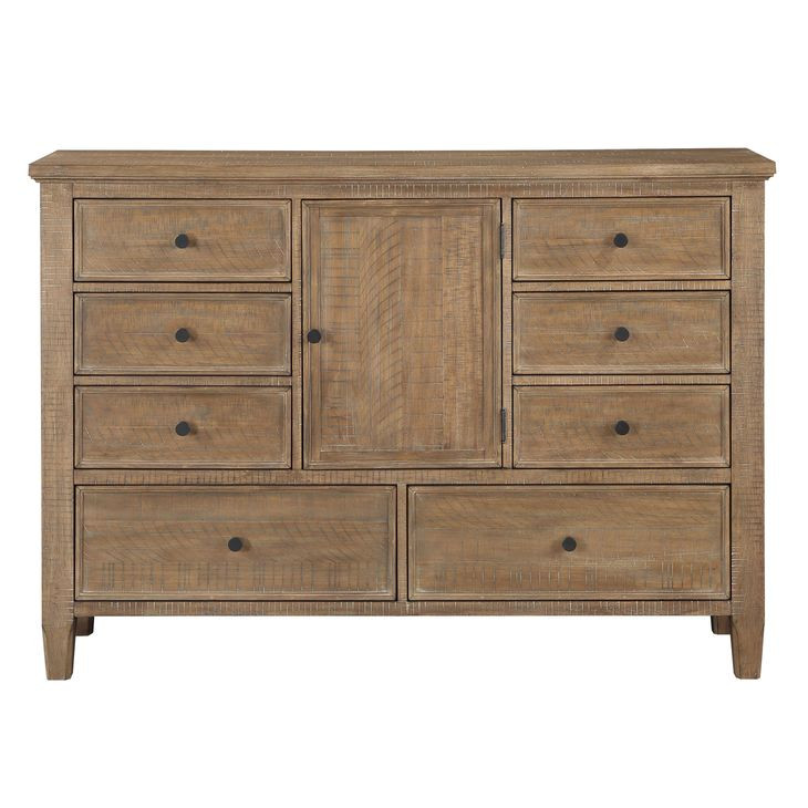 Riverdale Natural 8 Drawer Dresser