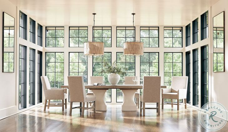 Aventura Marcona Rectangular Extendable Dining Table