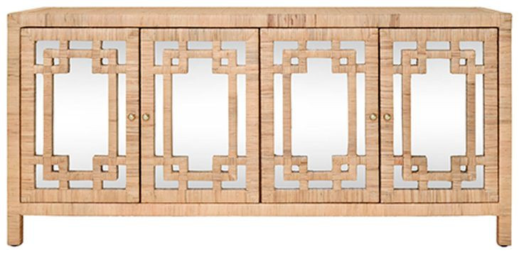 Granada Brown 4 Door Buffet