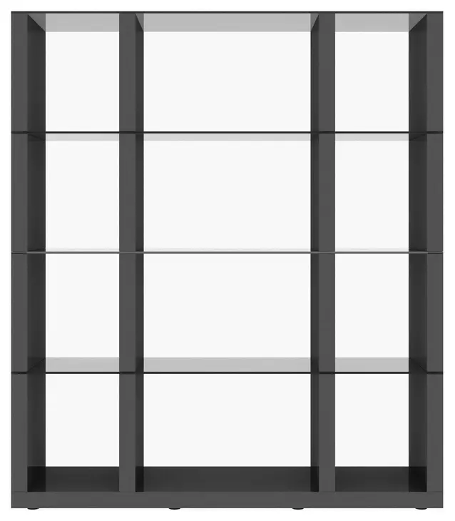 Cloud Gray High Gloss Wall Unit