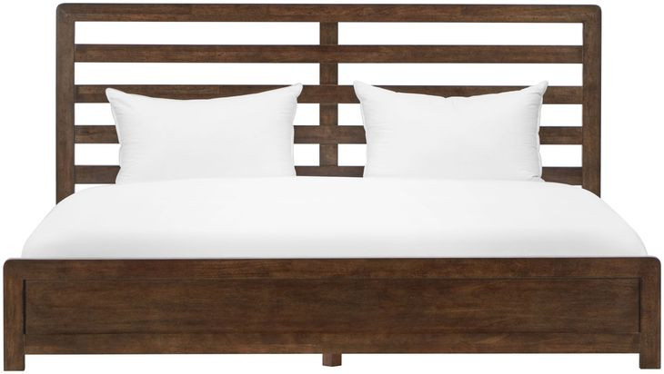 Zest Dark Oak Platform Bedroom Set