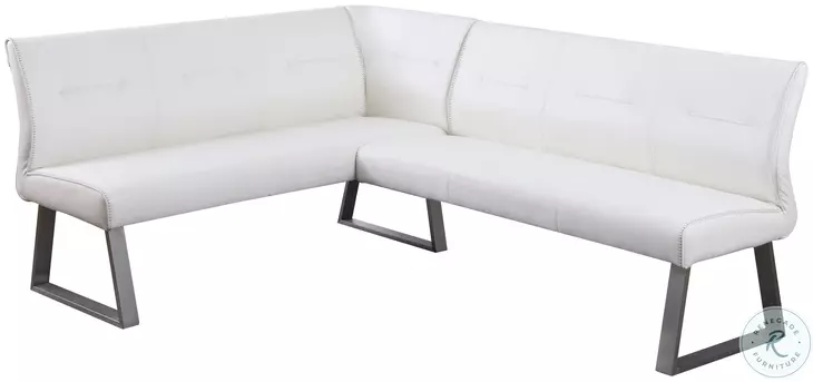 Gwen White Nook Bench