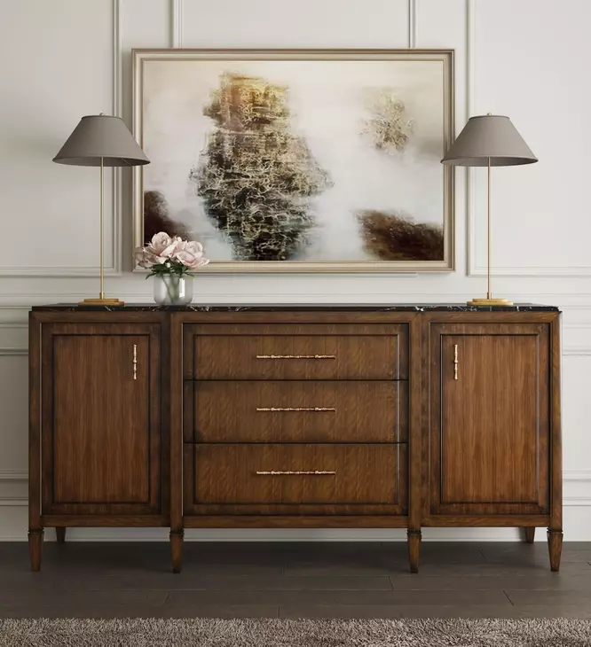 Eave Brown 2 Door Credenza
