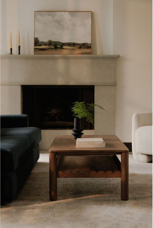 Wiley Vintage Brown Rectangular Occasional Table Set