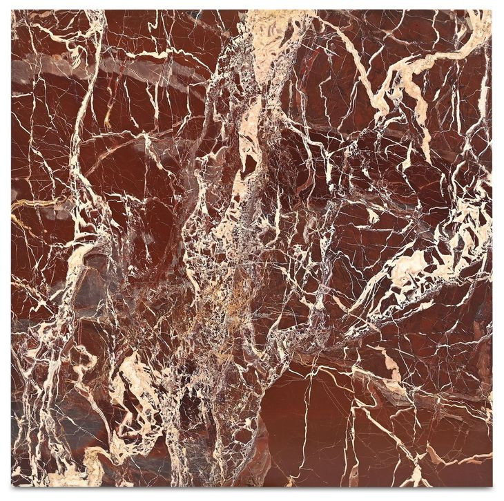 Rosa Rosso Rectangular Marble Top Occasional Table Set