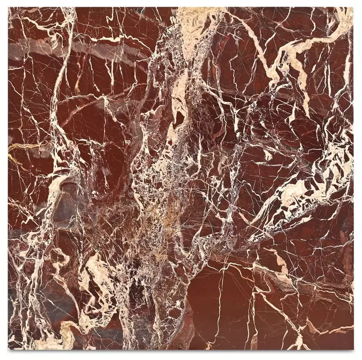 Rosa Rosso Rectangular Marble Top Occasional Table Set