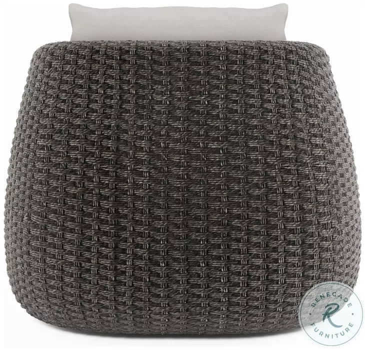 Sarene Dark Thatch And Beige Outdoor Chair