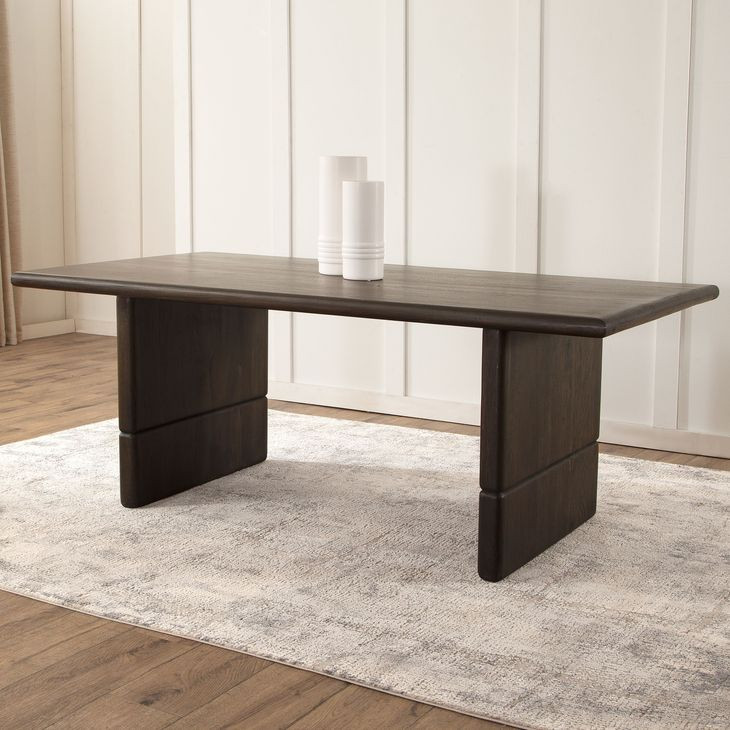 Norvell Brown 78" Rectangular Dining Table