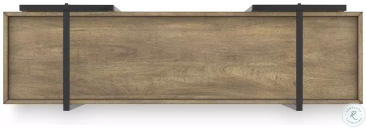 Montia Light Brown Bookcase From Ashley Furniture | Coleman Furniture