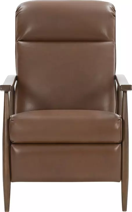 Hampton Colchester Bitters Leather Push Thru The Arms Recliner