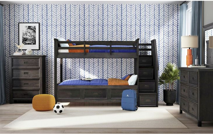 Brooklyn Charcoal 4 Drawer Chest
