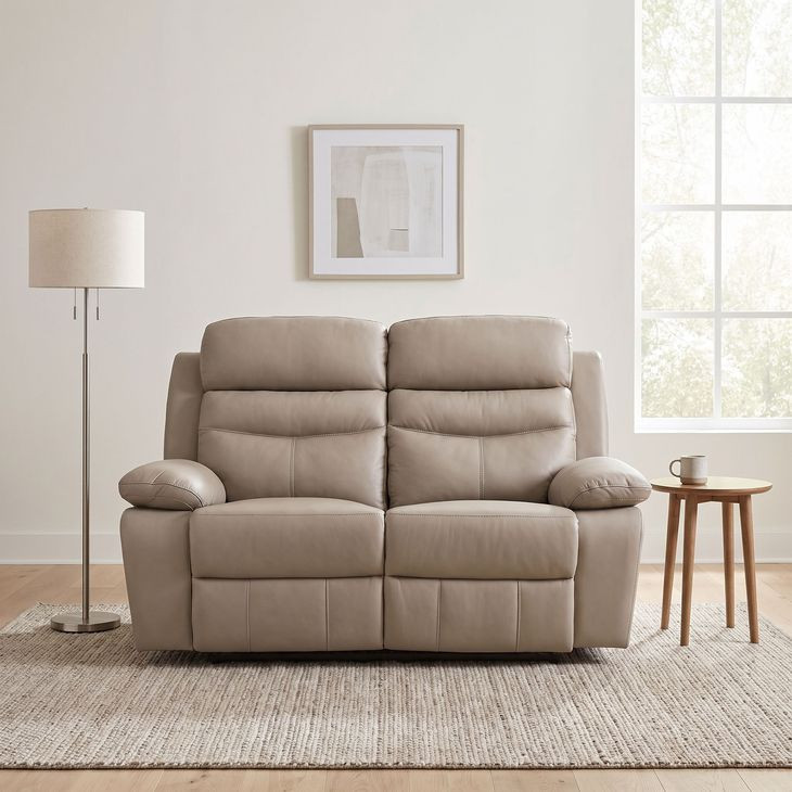 Hancock Latte Double Power Reclining Loveseat