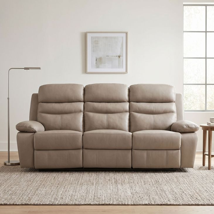 Hancock Latte Double Power Reclining Sofa