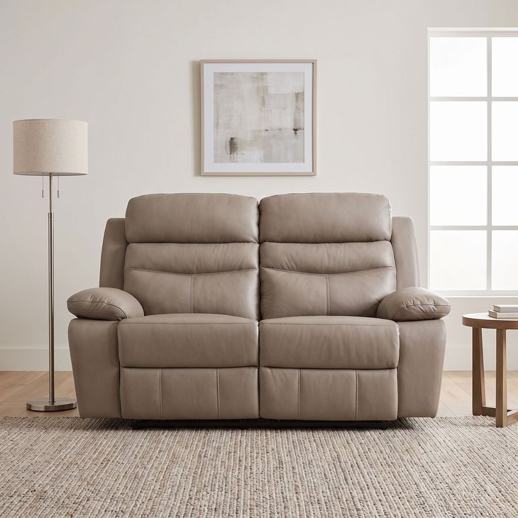 Hancock Latte Double Reclining Loveseat